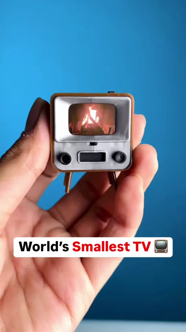 🎬 World’s Smallest TV – Big Entertainment in a Tiny Package! 🧲📺 - Image 2